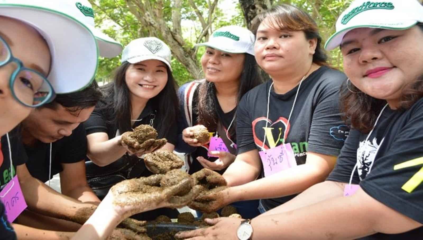 V Team Makes Seed Bombs For Conservation