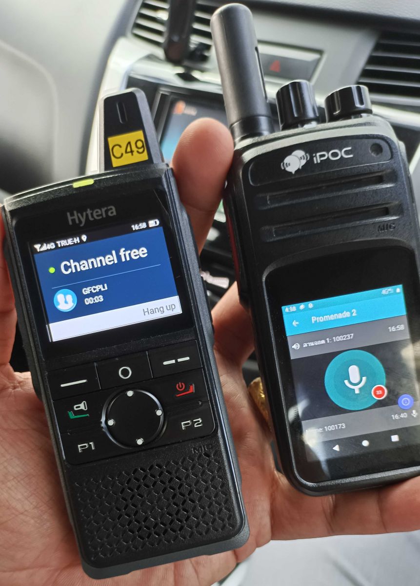 PUSH-TO-TALK OVER CELLULAR (POC) - Guardforce Thailand